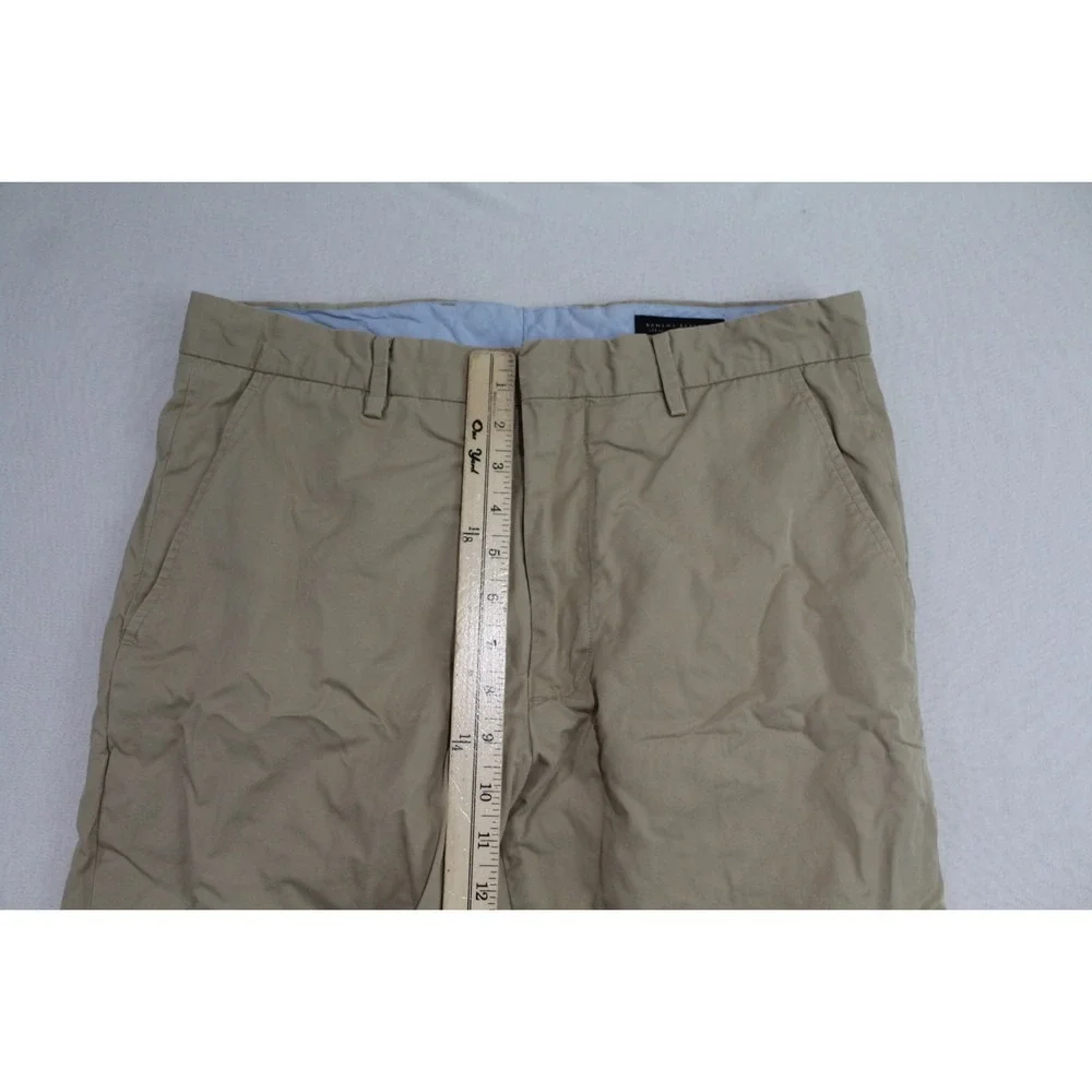 Banana Republic Men Tan Straight Dress Chino Casual Size 33X32